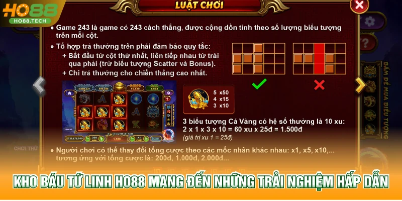 Kho báu Tứ Linh HO88